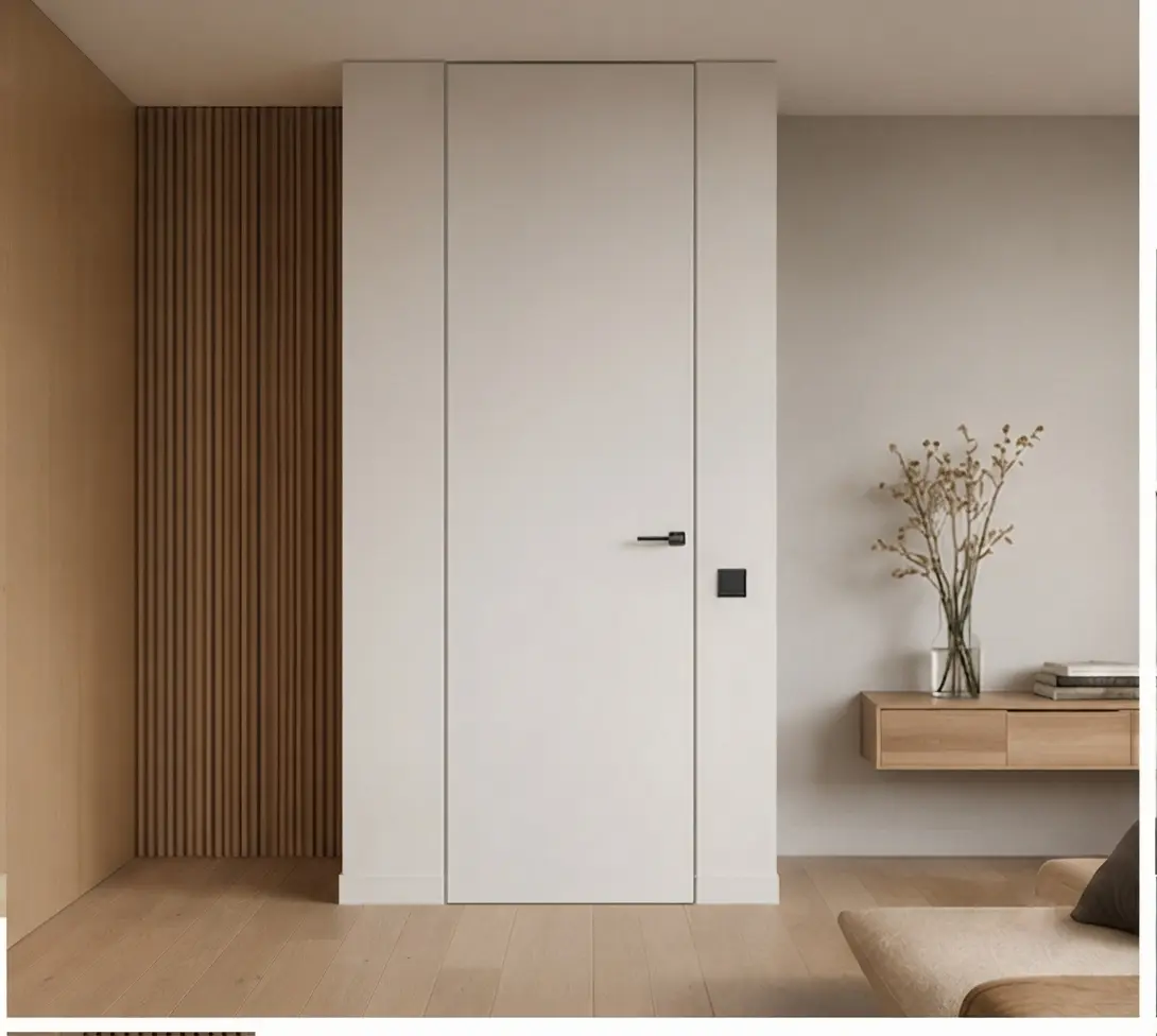 Puerta de interior de suelo a techo de diseño moderno